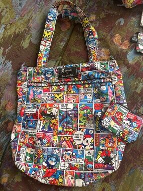 Tokidoki tote Ju Ju Be comic mint coin purse